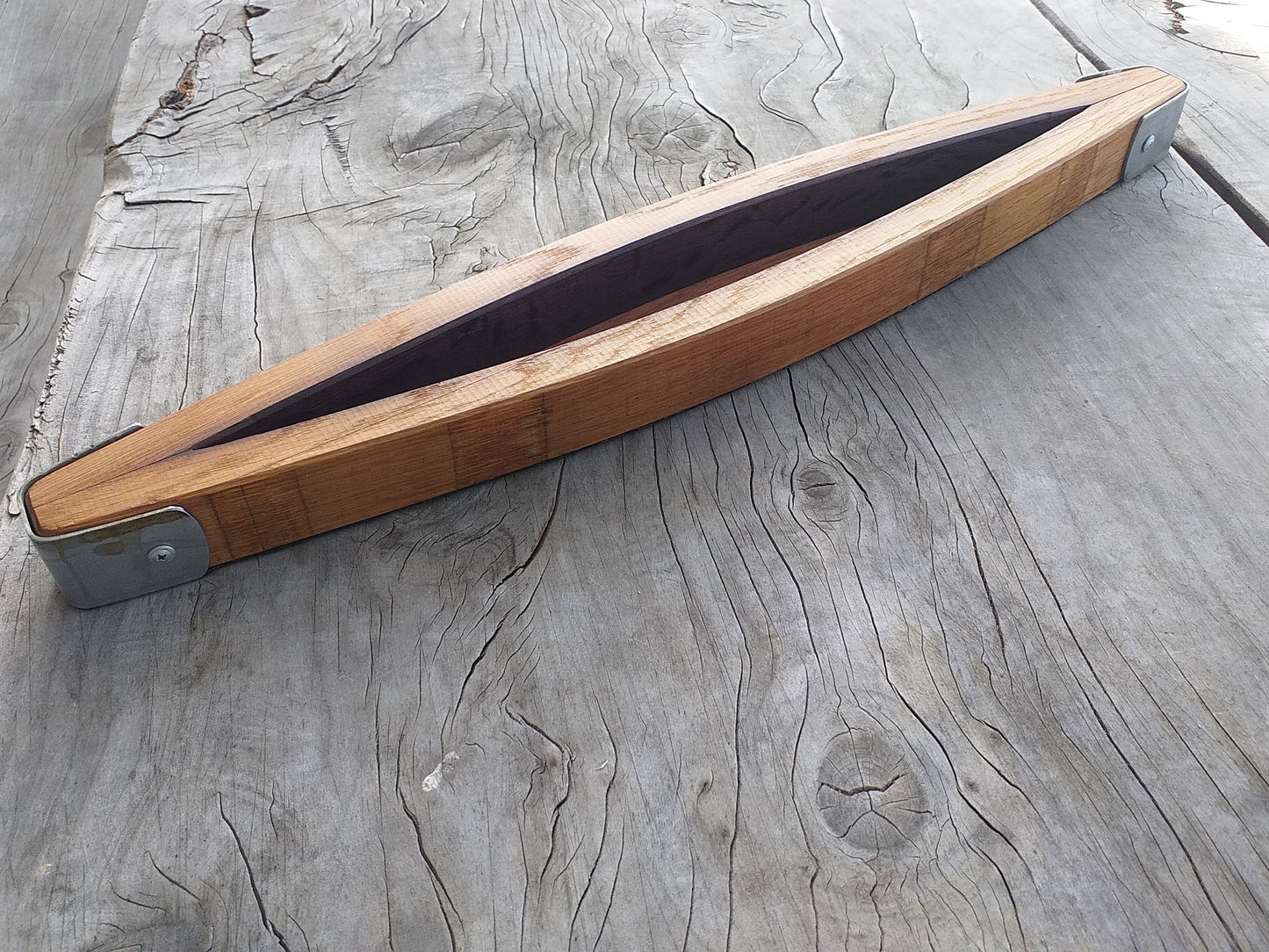 Recycled Wine Barrel Stave Centrepiece