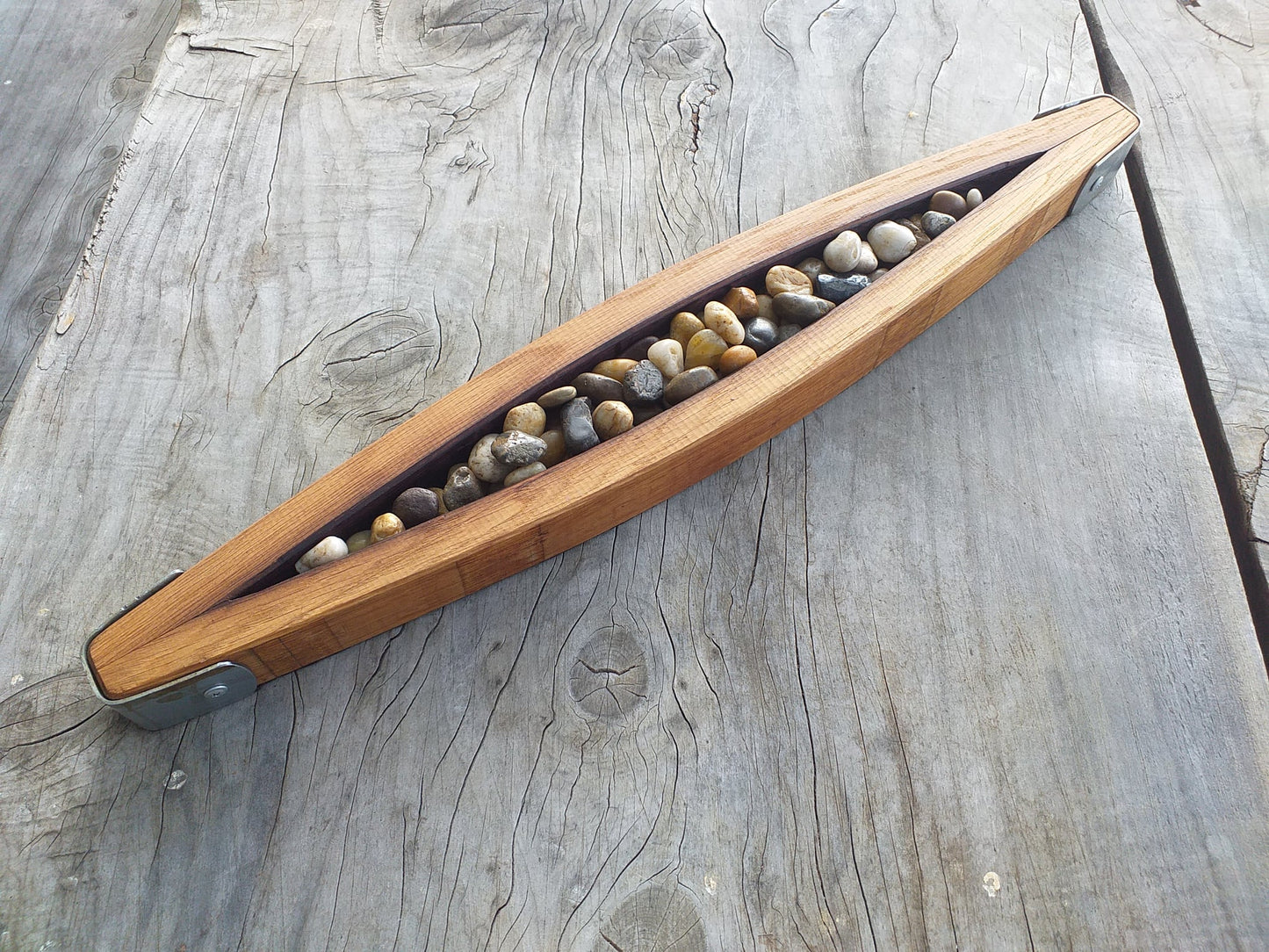 Recycled Wine Barrel Stave Centrepiece