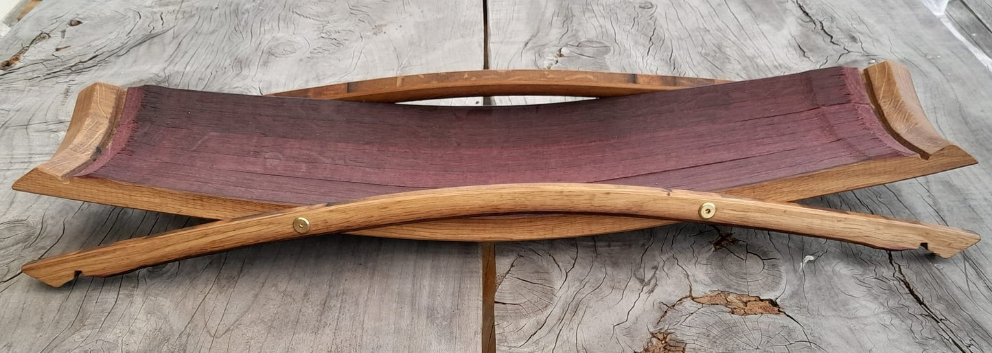 Recycled Wine Barrel Stave Long Platter